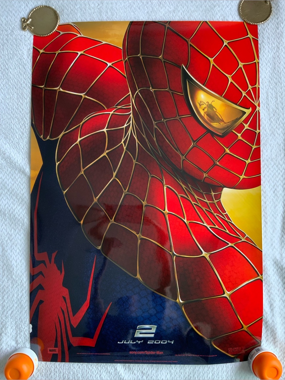 SPIDER-MAN 2 2003 MARVEL Vintage Original DS Glossy Movie Poster